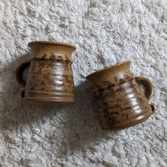 Set of Pottery mugs - Picture 1 of 2